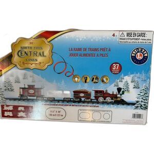 Lionel Trains 711729 North Pole Central Ready To Run Play Freight Set
